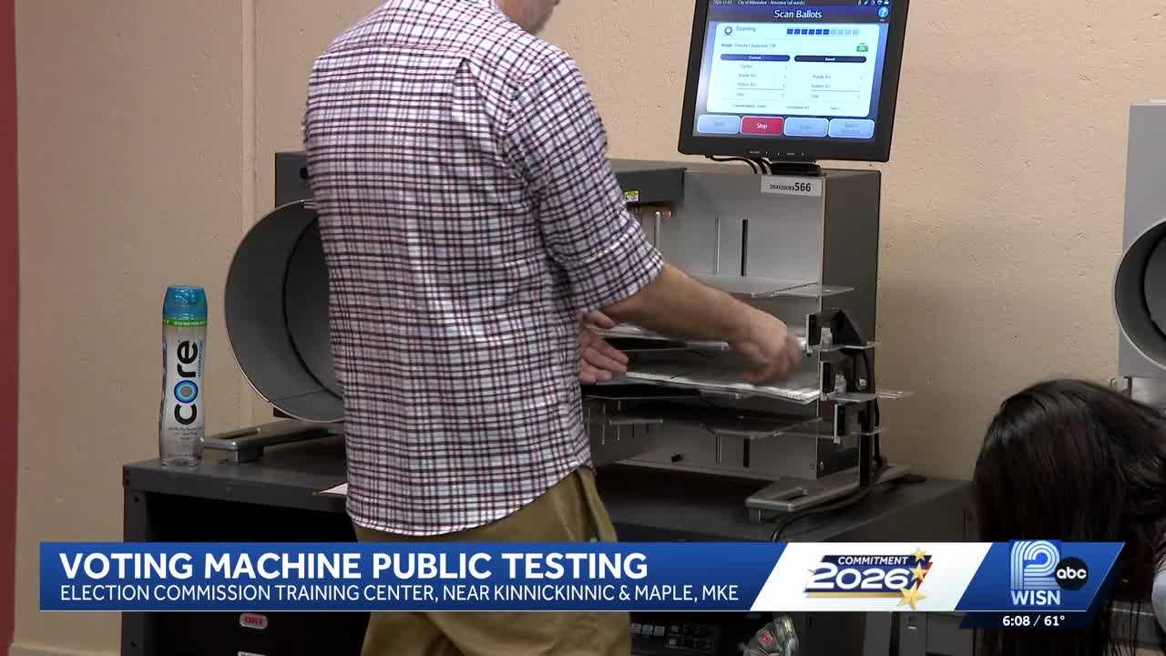 Milwaukee election officials test voting machines to prevent errors ahead of general election — WISN 12 Milwaukee, Arlington Community news
