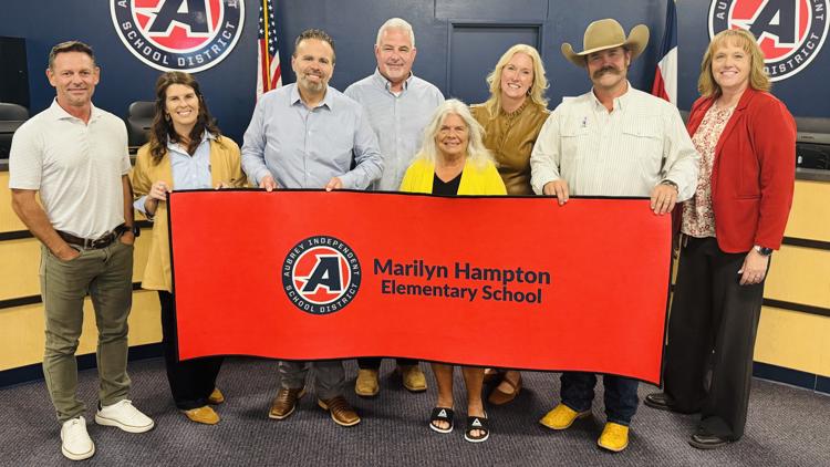 Aubrey ISD names new elementary school after beloved retired janitor — WFAA (Dallas-Fort Worth), Arlington Schools news
