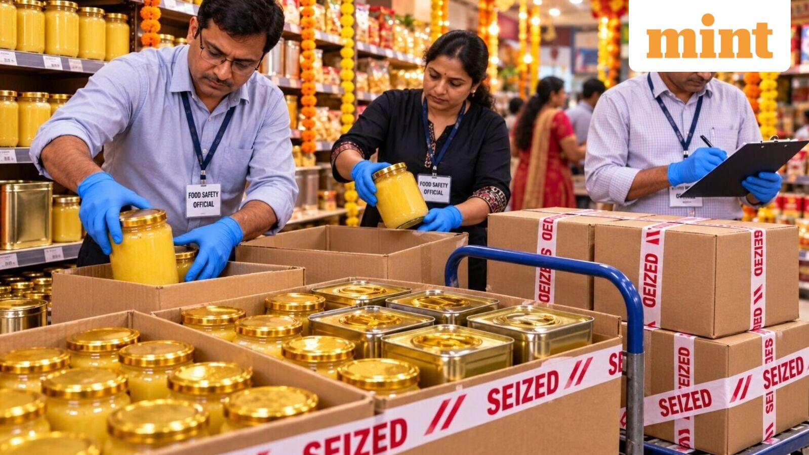 Delhi food safety ghee raid: Over 322 kg of ghee seized from stores; here's what was found, what you should be aware of — Mint India, Arlington Business news